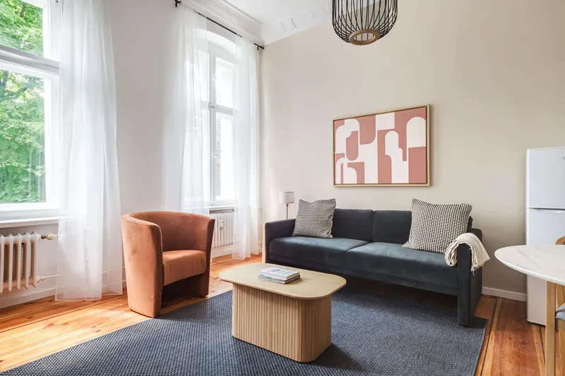 Hübsche 3-Zimmer Wohnung in Kreuzberg - voll möbliert — photo 1
